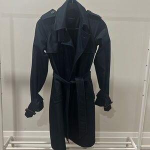 Club Monaco Navy Blue Trench - Size Small